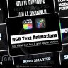 Free Videohive 50631145 RGB Text Animations For Final Cut Pro X