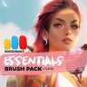 Elevate Your Art with Free Rossdraws’ Essentials Brush Pack on GFXInspire