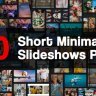 Free Videohive 32968545 Short Minimal Slideshows Pack from GFXInspire