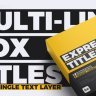Unlock Creativity with GFXInspire: Discover Free Videohive 46239954 Express Titles