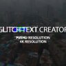 Unleash Creativity with Free Videohive 21947365 Glitch Text Creator