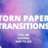 Free Videohive 49449613 Torn Paper Transitions for After Effects