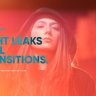 Editing with Free Videohive 51145506 Light Leaks Roll Transitions