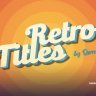 Free Videohive 51681772 Retro Titles: Add Nostalgic Charm
