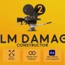 Free Videohive 51589343 Film Damage Constructor 2, GFXInspire