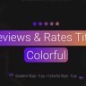 Free Videohive 51981567 Reviews & Rates Titles: Colorful, GFXInspire