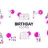Free Videohive 52149121 Birthday Icons, GFXInspire