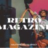 Free Retro Magazine Halftone Photo Effect