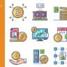 Free Videohive 52338555 Cryptocurrency Animated Icons | After Effects Templates
