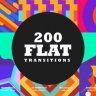 Free Videohive 52476075 Flat Transitions Pack | GFXInspire