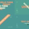 Free Videohive 53405617 Text Opener from GFXInspire