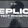 [Premium] Moonbear – REPLICA – Text Presets