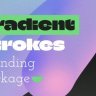 Free Videohive 54325428 Gradient Strokes Branding Package