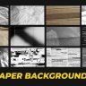 Free Videohive 54493438 Paper Backgrounds
