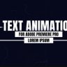 Free Videohive 54526556 Text Animation for Premiere Pro