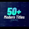 Free Videohive 54676069 Titles: Elevate Your Video Projects with Stylish Text
