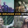 Free Videohive 54935177 Dark Grunge VHS Effects to Elevate Your Edits