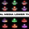 Free Videohive 55360118 Social Media Lower Thirds