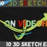 Free Videohive 4367968 3D Sketch – A Creative Opener for Your Video Projects