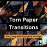 Free Videohive 55469715 Torn Paper Transitions