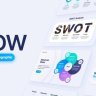 Free Videohive 55505254 Flow - SWOT Infographic Scenes Pack