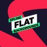 Free Videohive 55529097 Spline Flat Backgrounds | Premium Motion Graphics Pack