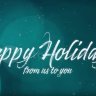 Free "Snowing Happy Holidays Title" for GFXInspire