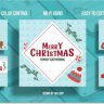 Free Videohive 55602583 Merry Christmas Posts V1