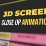 Free Videohive 53678499 3D Screen Close-Up Animation Pack