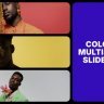 Free Videohive 57520160 Colorful Split Screen Slideshow , GFXInspire