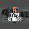 Free Videohive 45087092 5 Typo Stories Premiere Pro , GFXInspire