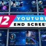 Free Videohive 58087869 12 Youtube End Screen V3 – Mogrt , GFXInspire