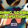 Free Videohive 58258839 Burning Scribble Transitions , GFXInspire