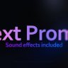 Free Videohive 58913767 Text Promo, GFXInspire