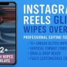 Free Videohive 58904310 Instagram Reels Glitch Wipes Overlays, GFXInspire