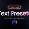 Free Videohive 61392231 Text Elite Presets - for Premiere Pro