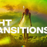 Free Dynamic Light Transitions with Colorful Lens Flares and Overlays
