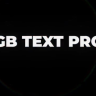 Free RGB Text Animation - PP