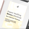 Free Box Product Mockup - Shoes Box Template – Professional Shoe Packaging Mockup