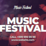 Free Music Festival Promo – Dynamic Music Event Promotion After Effects Template