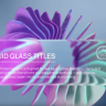Free Liquid Glass Titles – Stylish Glass Text After Effects Template