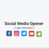 Free Social Media Opener – Modern Social Media After Effects Template