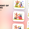 Free Enjoyment of Learning – School Animals Educational After Effects Template