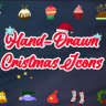 Free Hand-Drawn Christmas Icons for Premiere Pro – Festive Animated Graphics Template