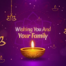 Free Diwali Greetings Titles Template